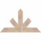 Ekena Millwork Saratoga Smooth Timber Gable Bracket, Douglas Fir, 48"W x 28"H x 3 1/2"D x 5 1/2"F, 14/12 Pitch GBW048X28X0406SAR00SDF - alternate 1